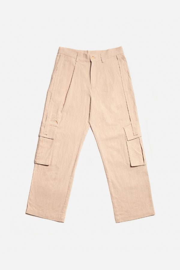Cargo Hørbukser: Twelvepieces Collab Beige | Skagen-clothing.dk